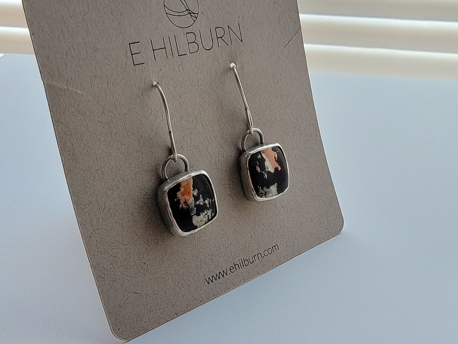 Sterling Silver Apache Gold Dangle Earrings