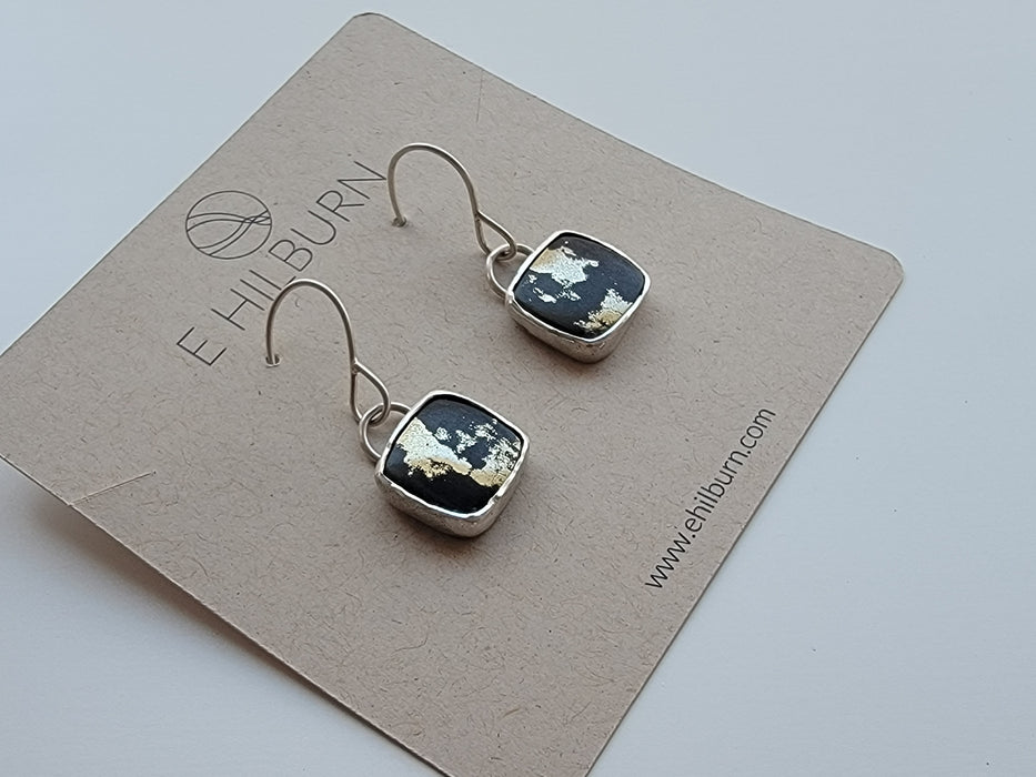 Sterling Silver Apache Gold Dangle Earrings