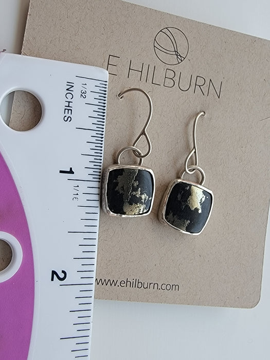 Sterling Silver Apache Gold Dangle Earrings
