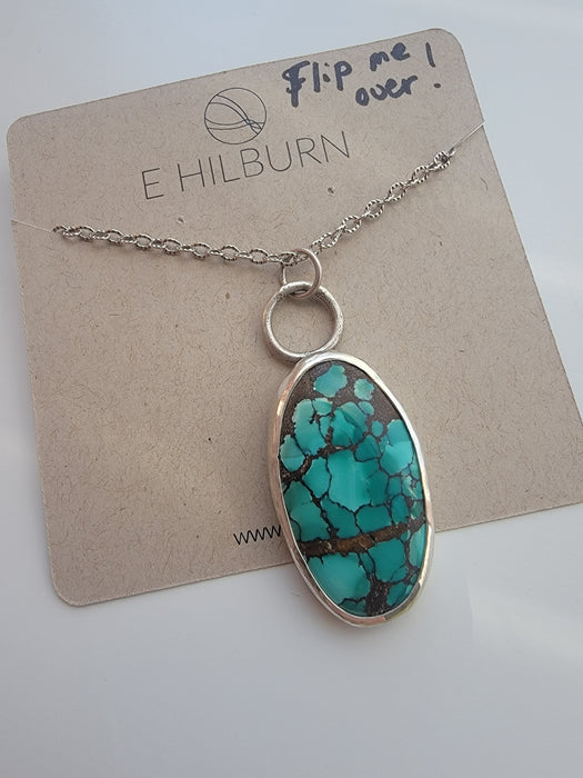 Sterling Silver Turquoise Necklace